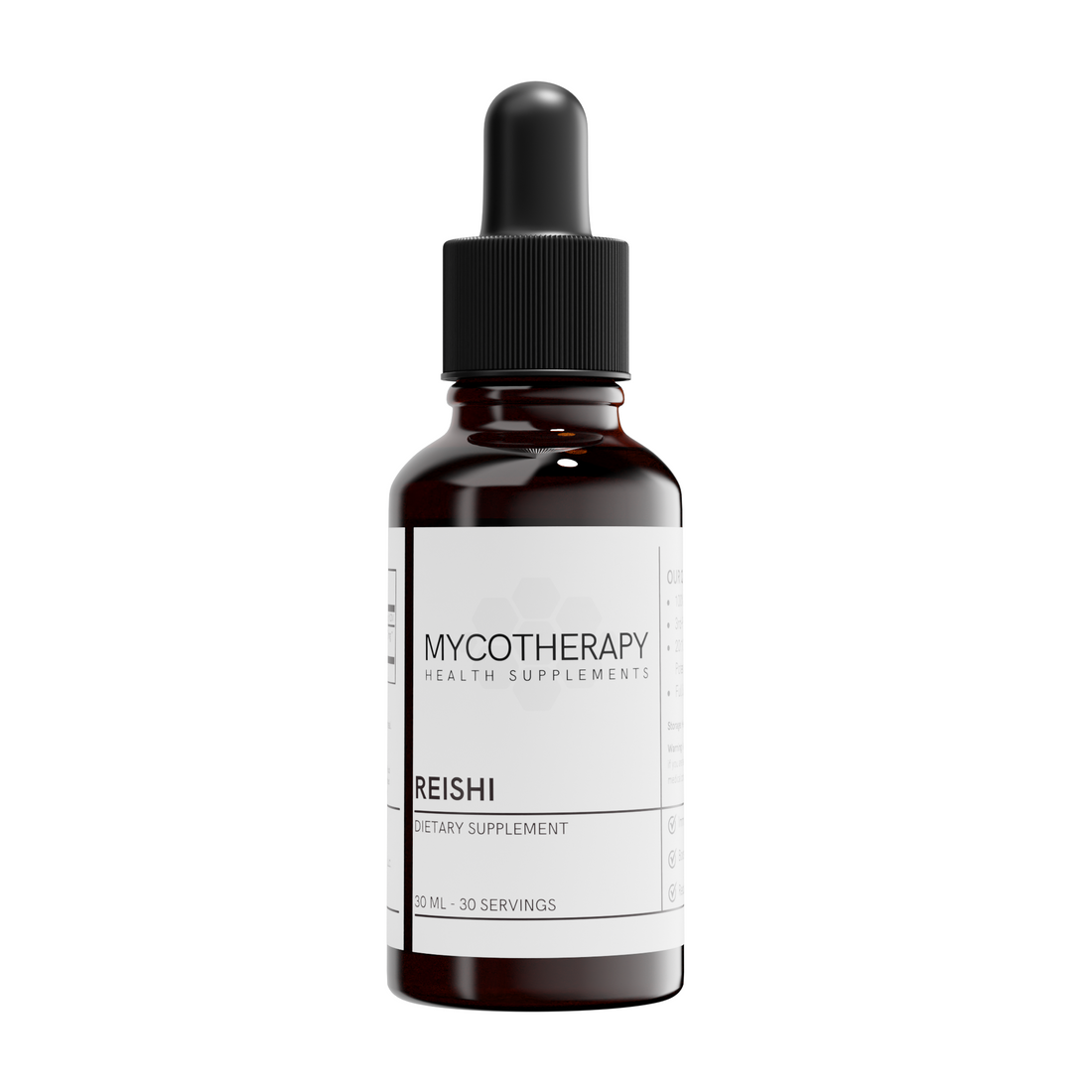 Organic Reishi Liquid Extract | USA-Grown