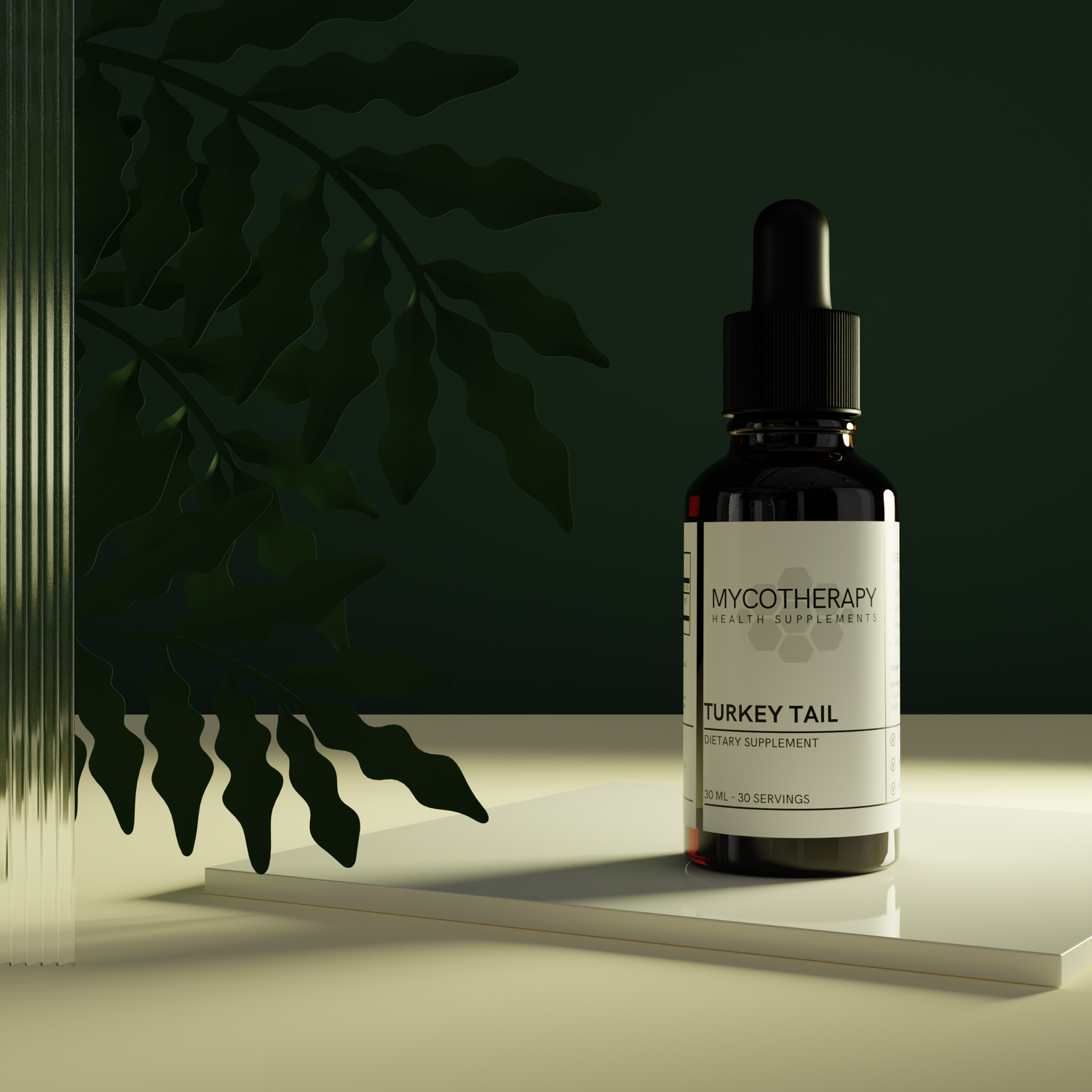 Turkey Tail Liquid Extract | Your Daily Gut Health Support and Anti-Inflammation | Organic and USA-Grown