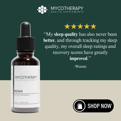 Reishi Liquid Extract | Your Daily Support for Sleep Quality and Immune Function | Organic and USA-Grown