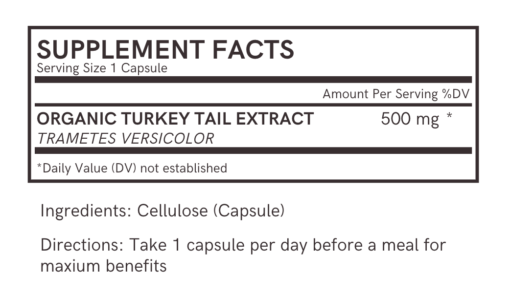 Turkey Tail Extract Capsules
