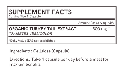 Turkey Tail Extract Capsules
